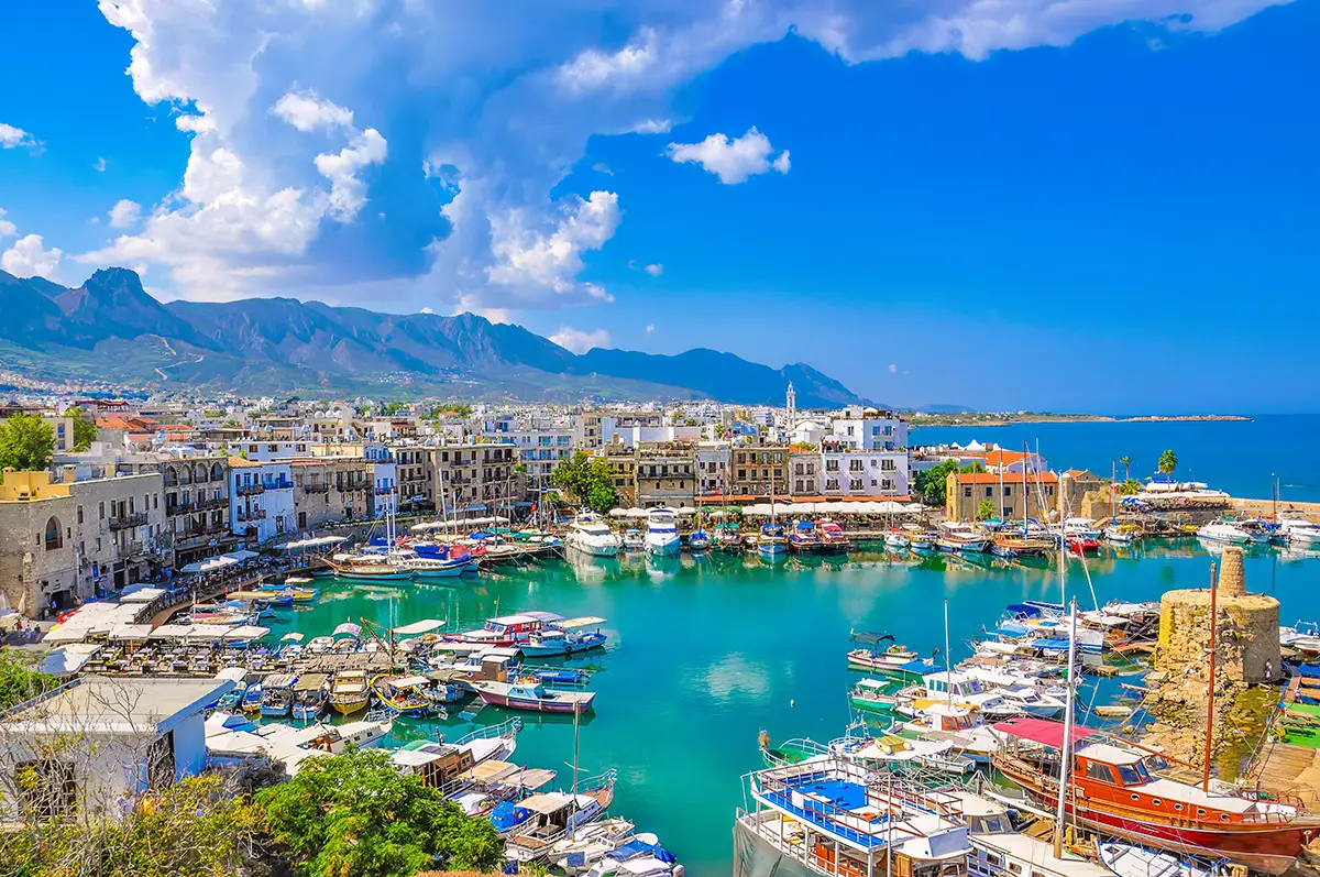 Seafront of Kyrenia, Cyprus