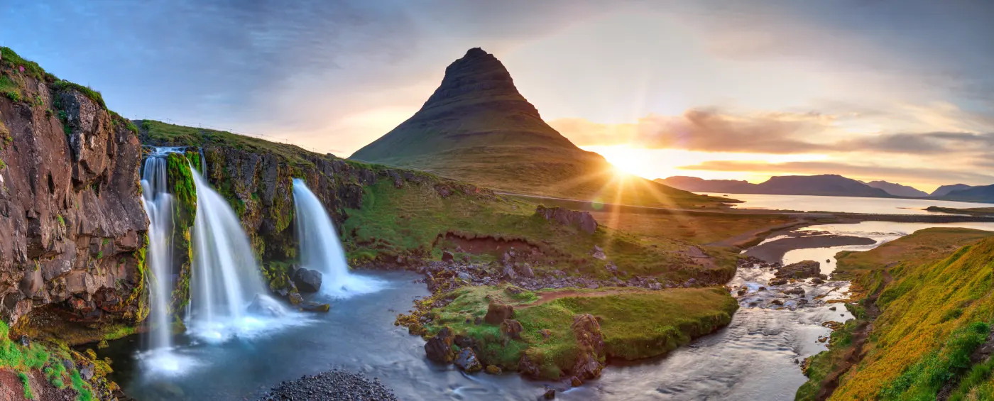 iceland kirkjufellsfoss waterfall