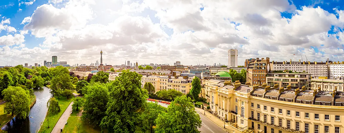 Regents Park in London, popular place among UK non-dom tax residents.