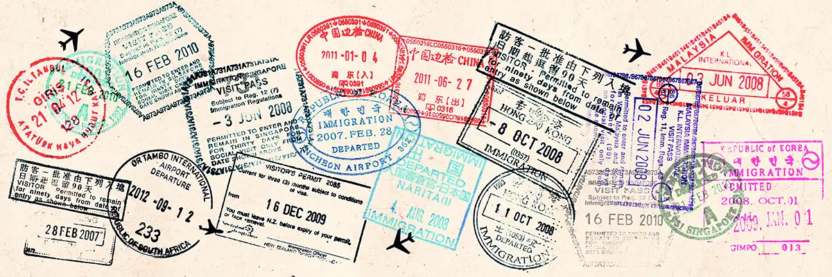 Passport Visa Stamps