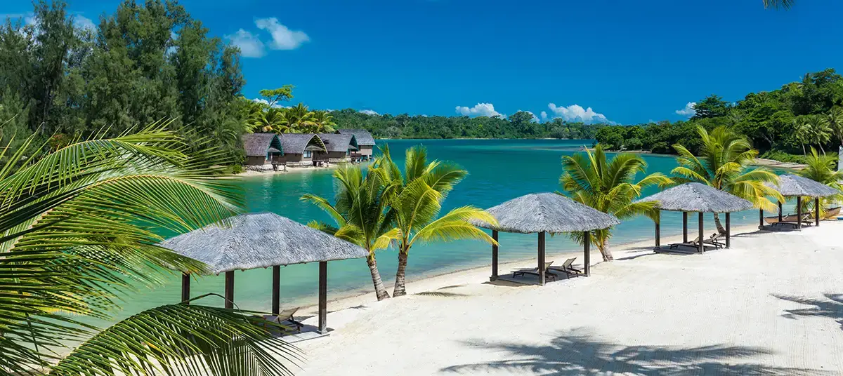 vanuatu port vila efate island landscape